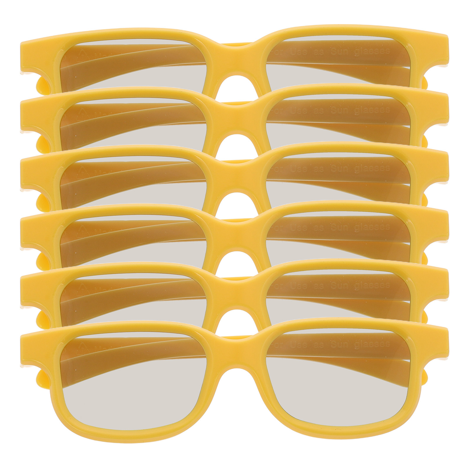 Home Cinema Kids - 6 stuks 3D-brillen voor kinderen, gezinsvriendelijk,