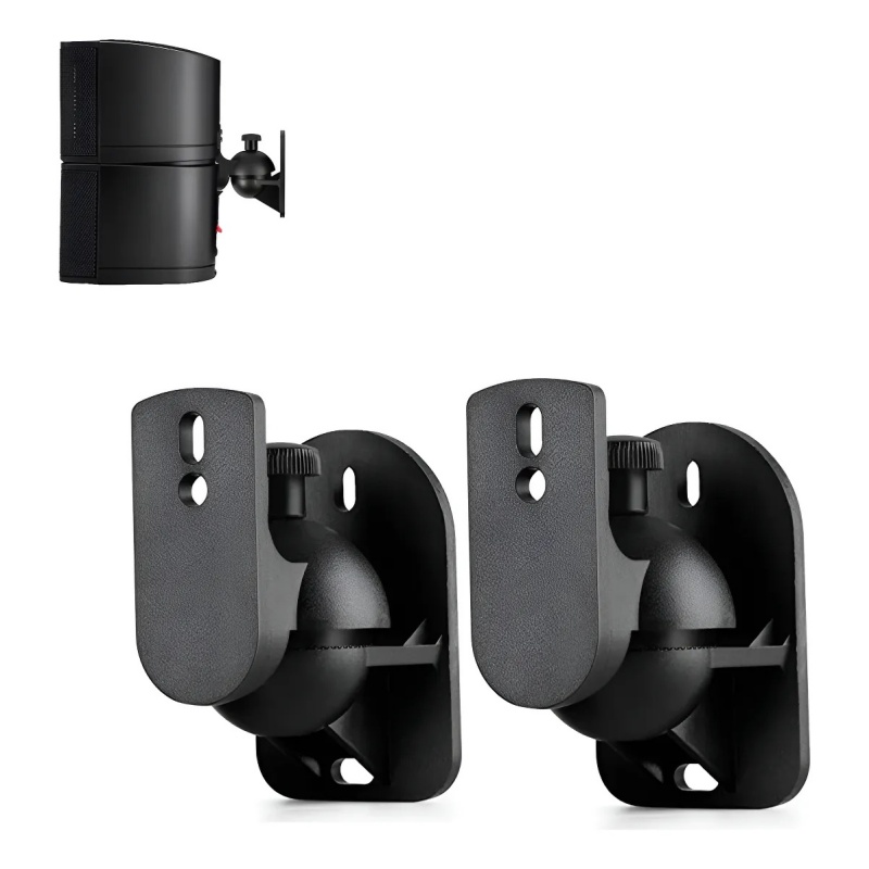 Home Cinema Logitech Z906 - 2 stuks verstelbare wandmontage luidsprekerbeugels, draaibaar