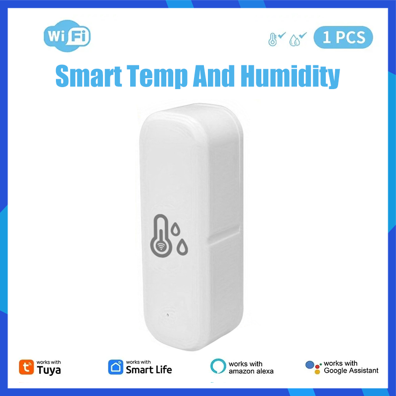 Home Cinema Alexa - Tuya WiFi-temperatuursensor Binnenthermometer Smart Life Remote