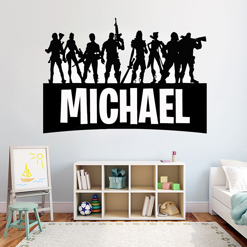 Home Cinema Wall Panels - Game Gamer Gepersonaliseerde Decor Decal video