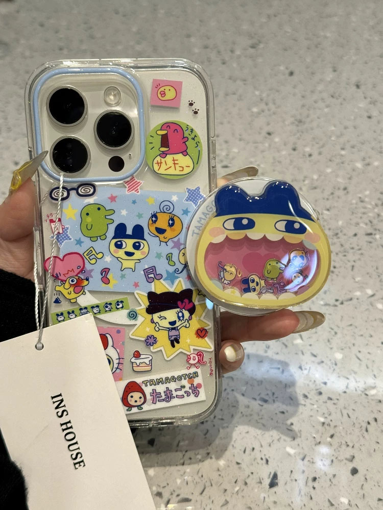 Home Cinema Apple - 2026 nieuwe Tamagotchi telefoonhoesje standaard is