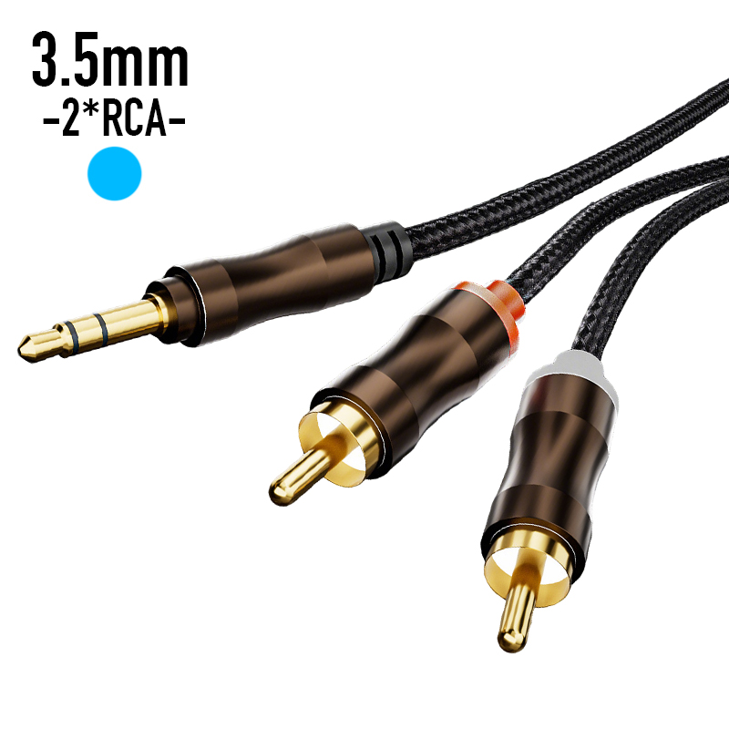 Home Cinema Pc - RCA naar 3.5 mm jack aux