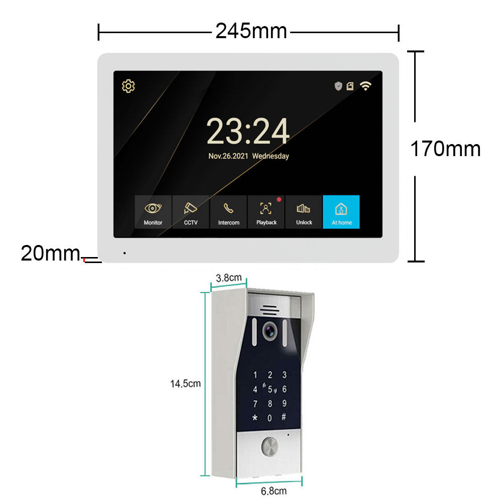 5in1 Ontgrendelen Deurbel 10 i - Home Cinema Wall Panels recensie en prijs