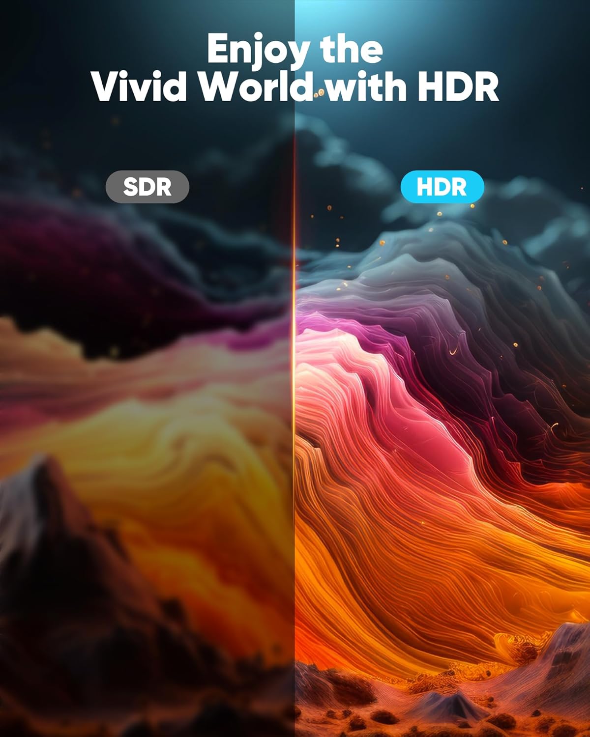 Ultrakorte HDMI 2.0-kabel 4K 6 - Home Cinema Apple recensie en prijs