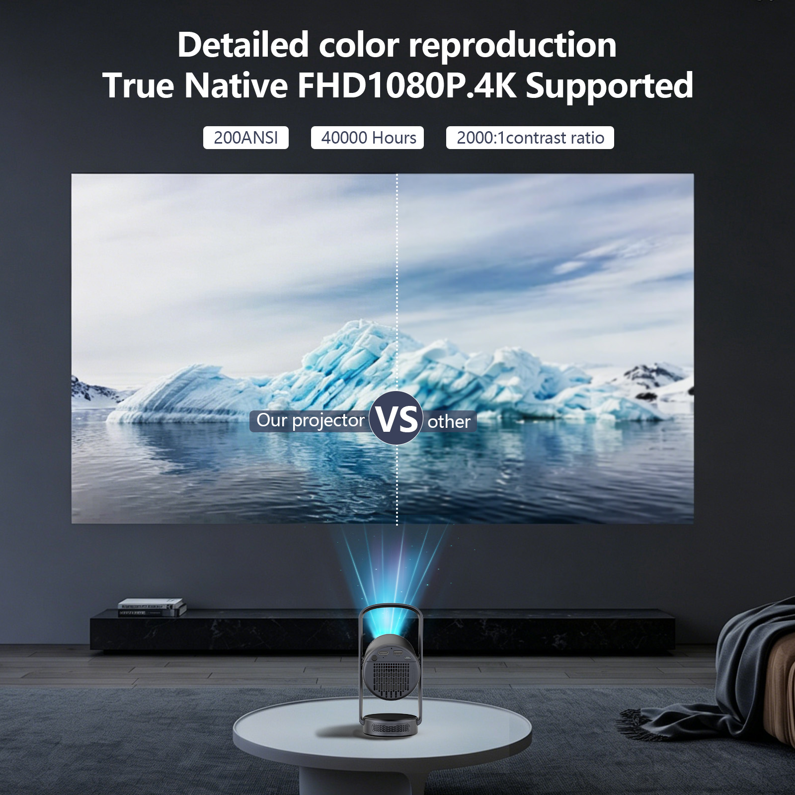 2026 Nieuwe Slimme Draagbare P - Home Cinema Entertainment recensie en prijs