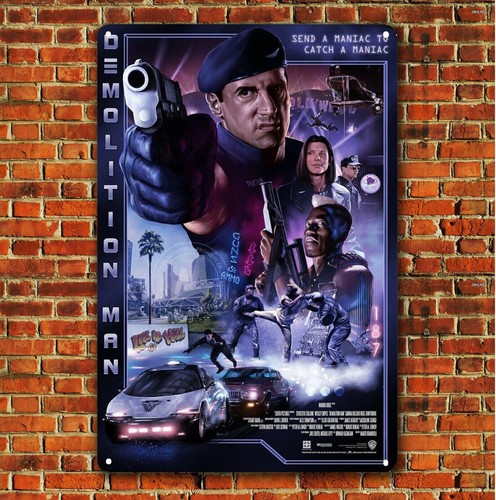 Demolition Man Movie Metal Pos - Home Cinema Decor recensie en prijs