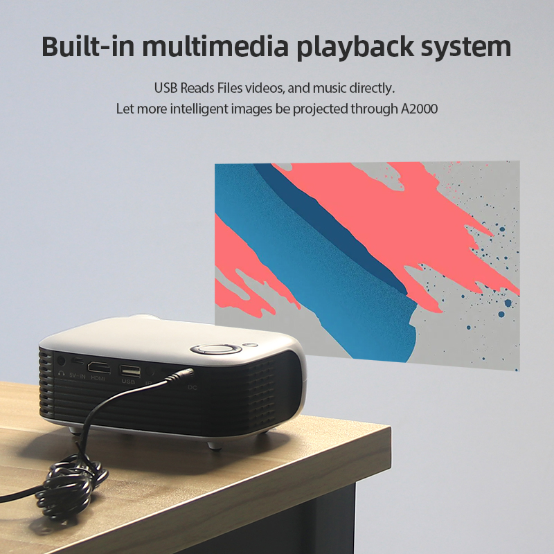 A2000 Mini-projector Draagbare - Home Cinema Entertainment recensie en prijs