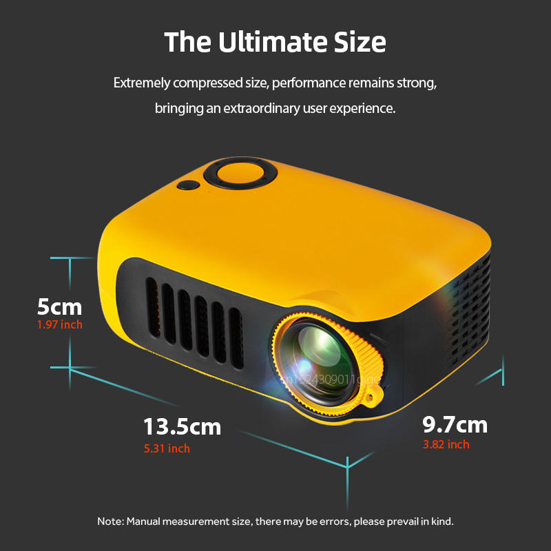 A2000 Mini-projector Draagbare - Home Cinema Entertainment recensie en prijs