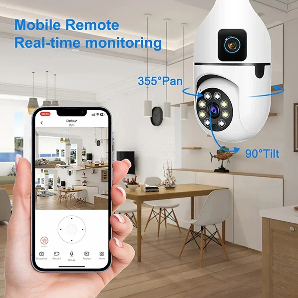 E27 Lamp Surveillance Beveilig - Home Cinema Wall Panels recensie en prijs