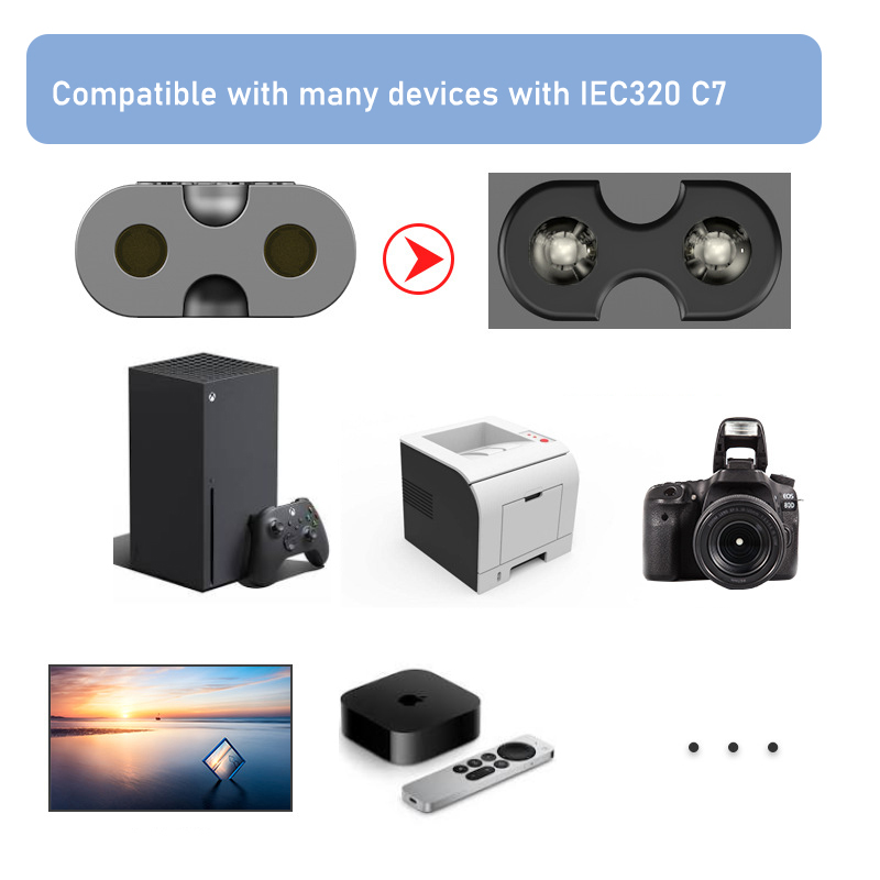EU Korea stroomkabel 4.8MM EU  - Home Cinema Apple recensie en prijs