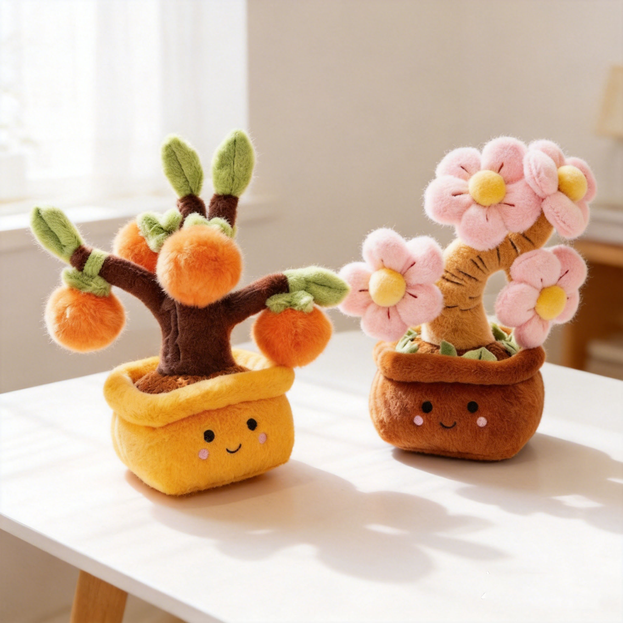 25 cm Kawaii Ingemaakte Knuffe - Home Cinema Apple recensie en prijs