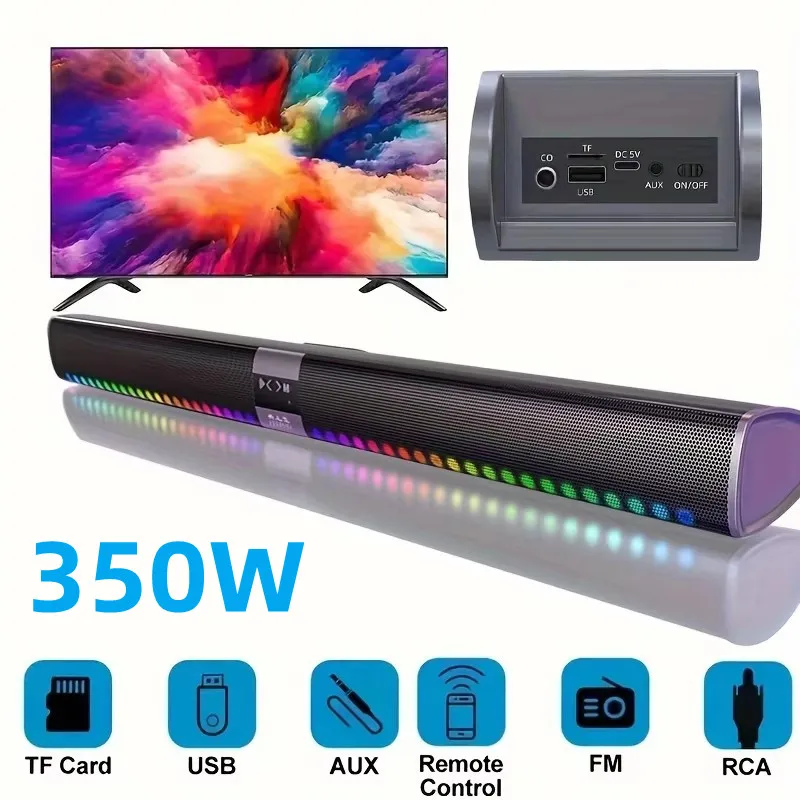 TV Echo Muur Bluetooth Speaker - Home Cinema Wall Lights recensie en prijs
