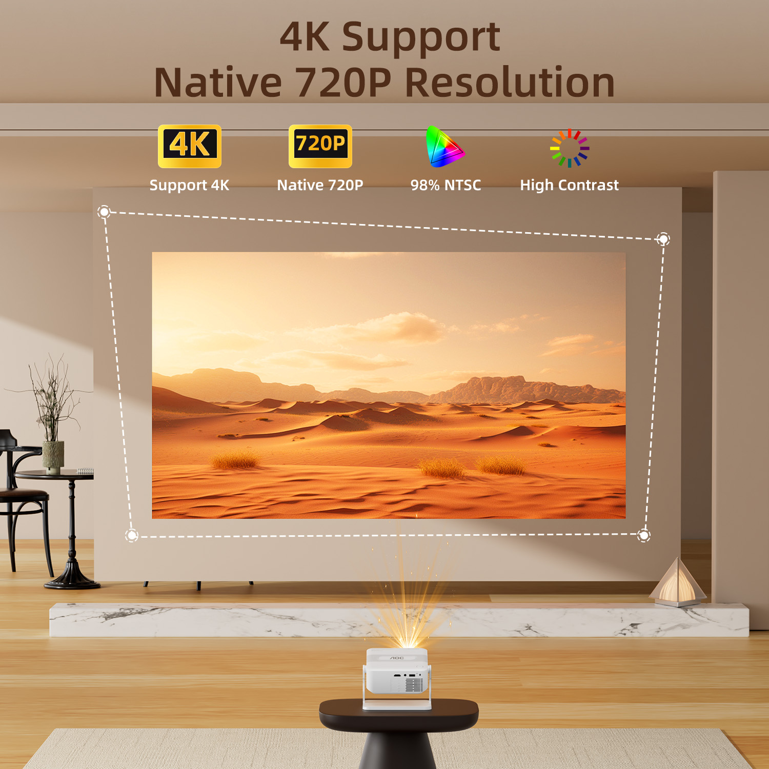 AOC HA109-PRO Draagbare Projec - Home Cinema Entertainment recensie en prijs