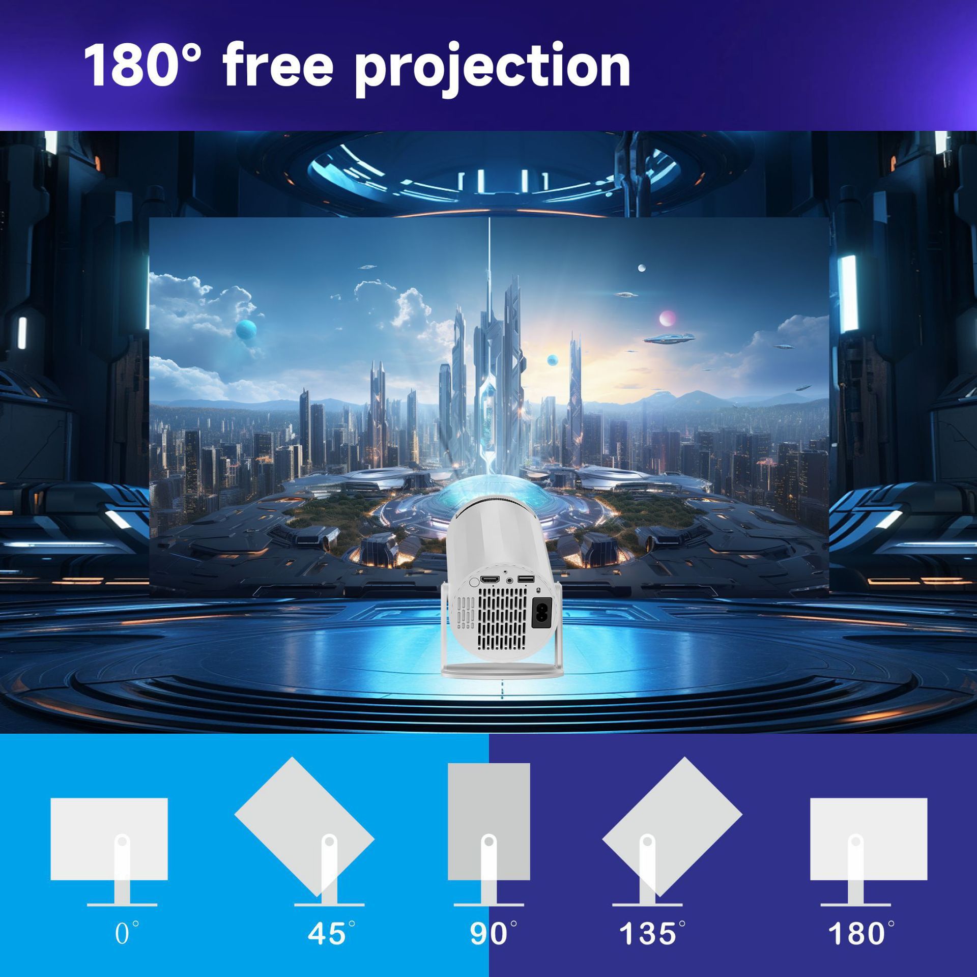 Salange X8Mini Smart Projector - Home Cinema Entertainment recensie en prijs