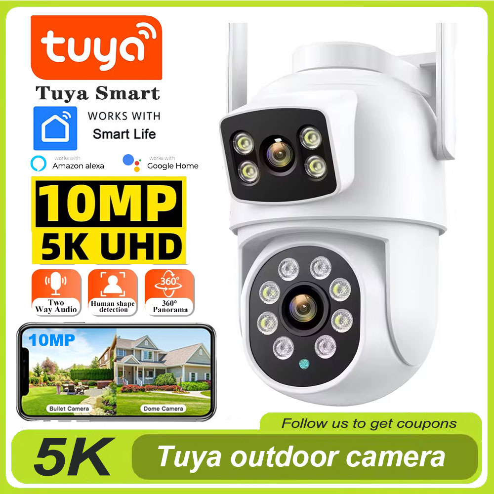 Tuya 4K 8MP Wifi Camera PTZ Bu - Home Cinema Wall Panels recensie en prijs