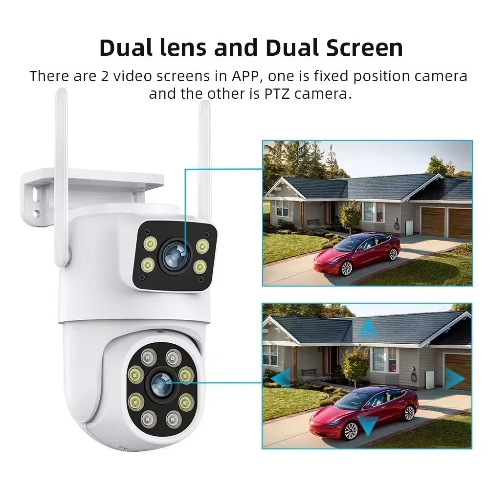 Tuya 4K 8MP Wifi Camera PTZ Bu - Home Cinema Wall Panels recensie en prijs