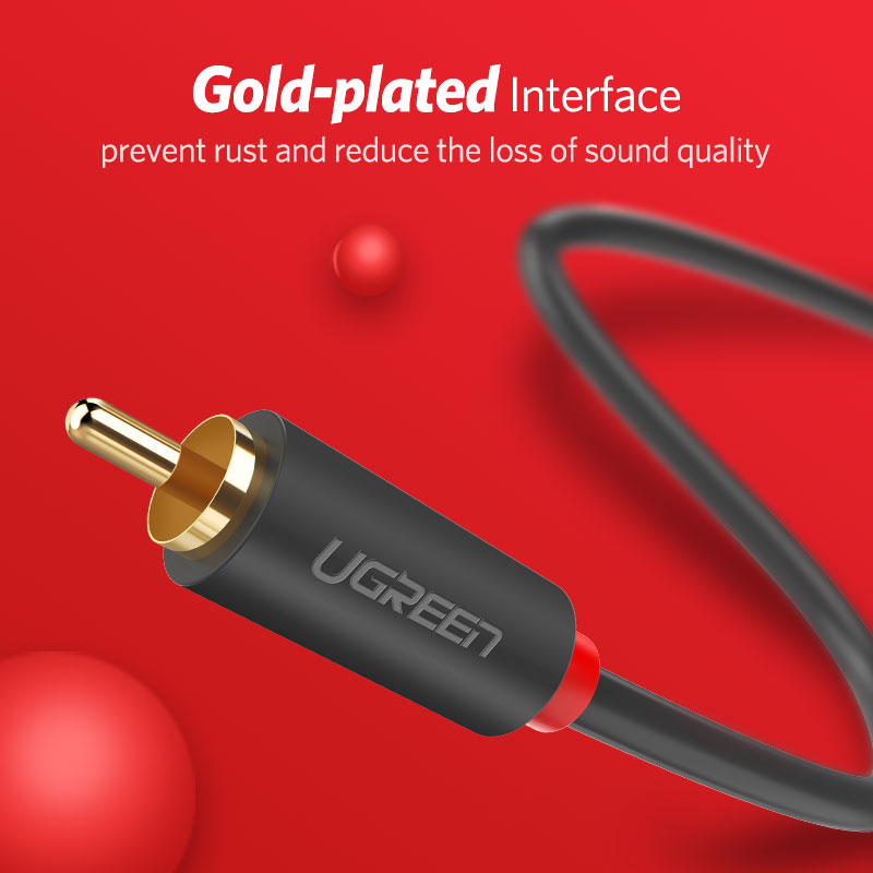Ugreen 2RCA Om 2 Rca Male Naar - Home Cinema App recensie en prijs