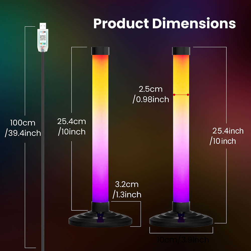 5V Smart LED Hoekvloerlamp RGB - Home Cinema App recensie en prijs