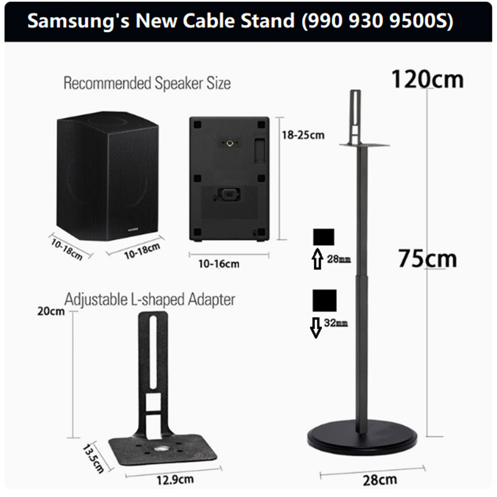 2 Stuks Speaker Floor Stand Be - Home Cinema Logitech Z906 recensie en prijs