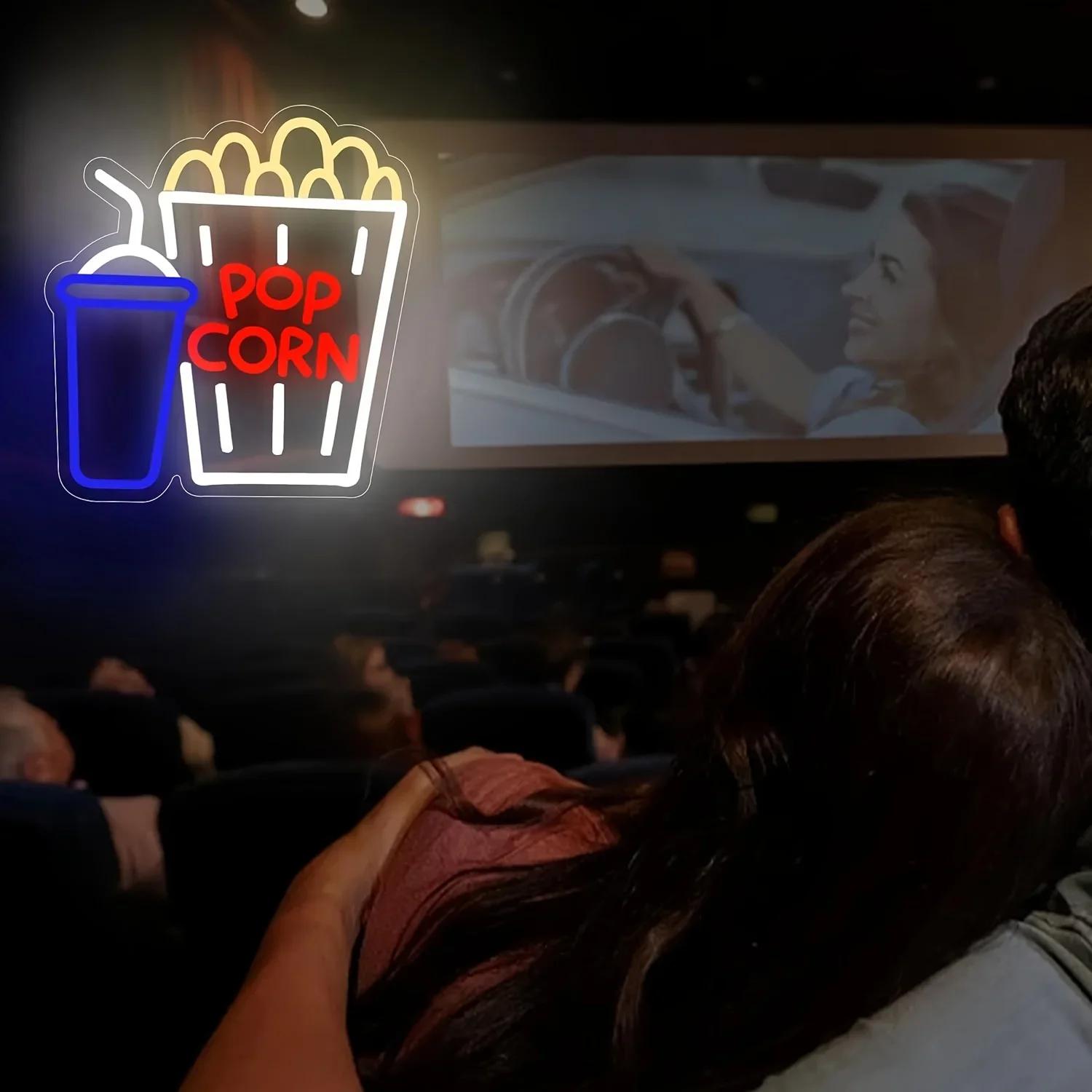 Popcorn Frisdrank Neonbord Dim - Home Cinema Wall Lights recensie en prijs