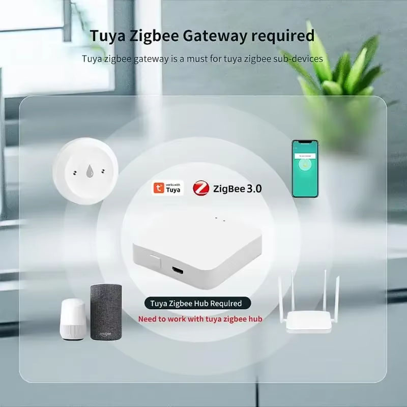 Tuya ZigBee 3.0 Waterlekdetect - Home Cinema Alexa recensie en prijs