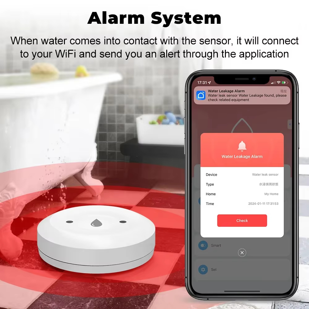 Tuya ZigBee 3.0 Waterlekdetect - Home Cinema Alexa recensie en prijs