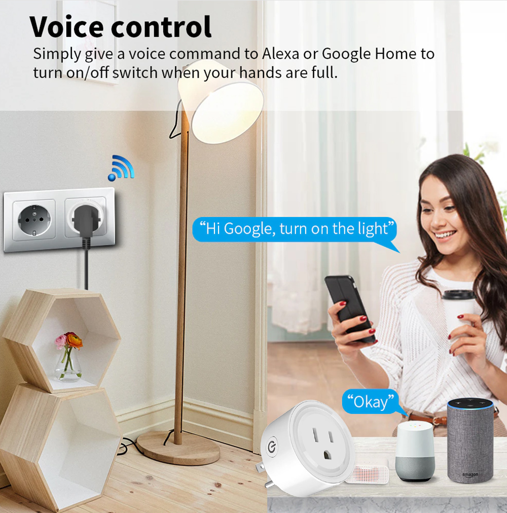 Tuya WiFi of Zigbee Smart Sock - Home Cinema Alexa recensie en prijs