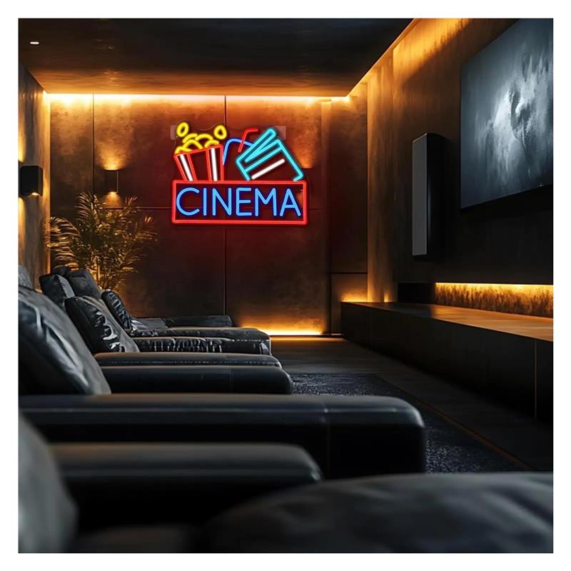 Cinema Neon Sign USB-aangedrev - Home Cinema Wall Lights recensie en prijs