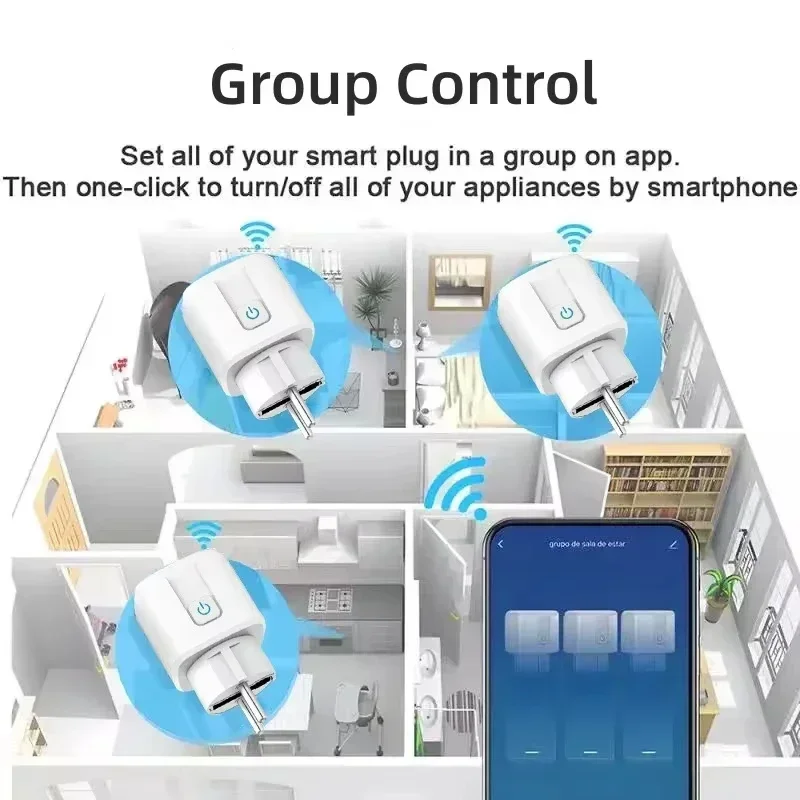 ZigBee EU-stekker 16A/20A Smar - Home Cinema Alexa recensie en prijs