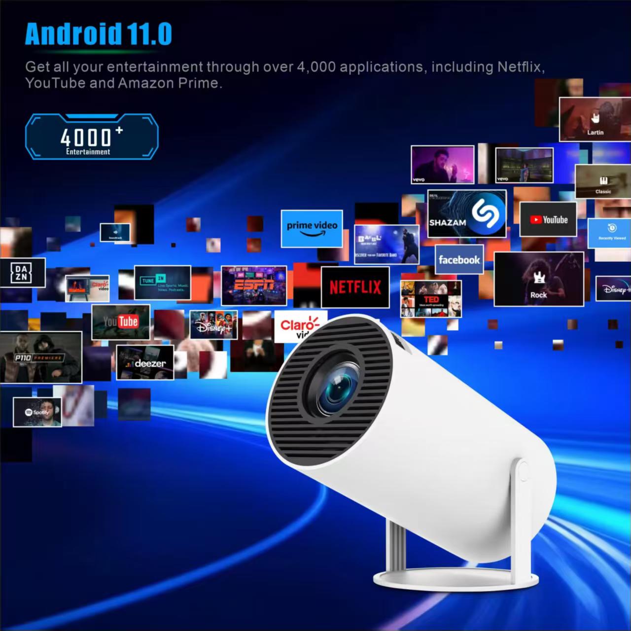 Mini HY300 Draagbare Projector - Home Cinema Pc recensie en prijs