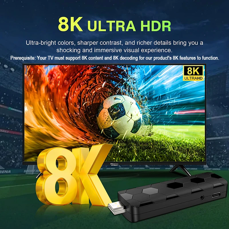 Android 16 8K Ultra HD TV Stic - Home Cinema App recensie en prijs