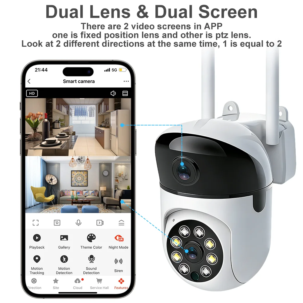Indoor Wifi Camera Tuya Smart  - Home Cinema Wall Panels recensie en prijs