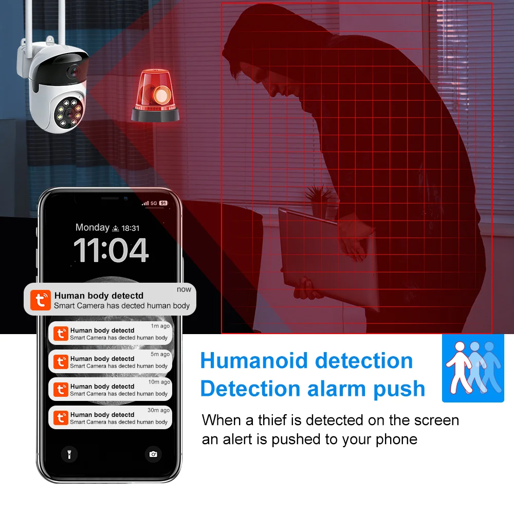Indoor Wifi Camera Tuya Smart  - Home Cinema Wall Panels recensie en prijs