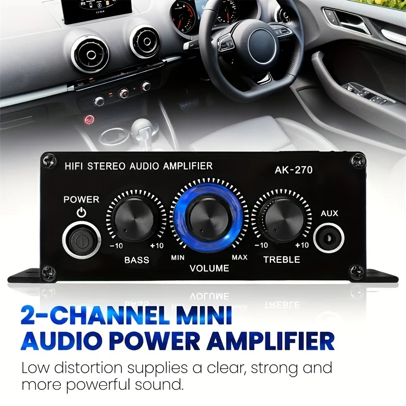 AK-270 400W Mini Eindversterke - Home Cinema App recensie en prijs