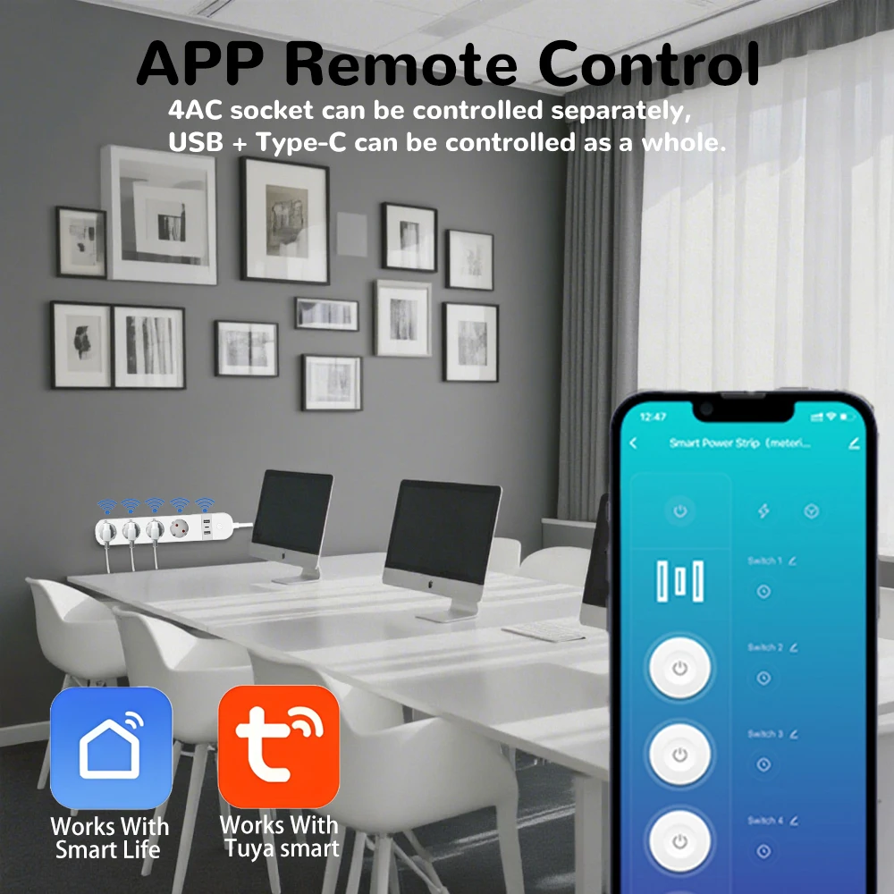 BORUIDAPLS EU-stekker WiFi Sma - Home Cinema Alexa recensie en prijs