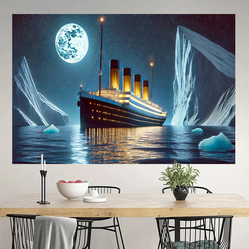 Titanic Schip IJsberg Maanlich - Home Cinema The Drama recensie en prijs
