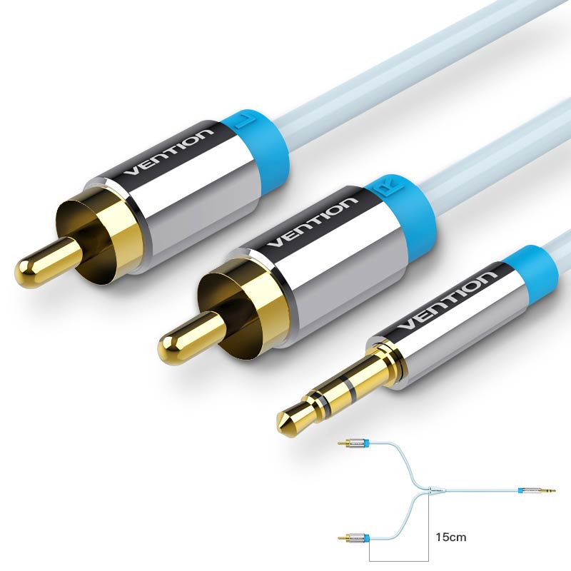 Ventie RCA Kabel 3.5 naar 2rca - Home Cinema Pc recensie en prijs