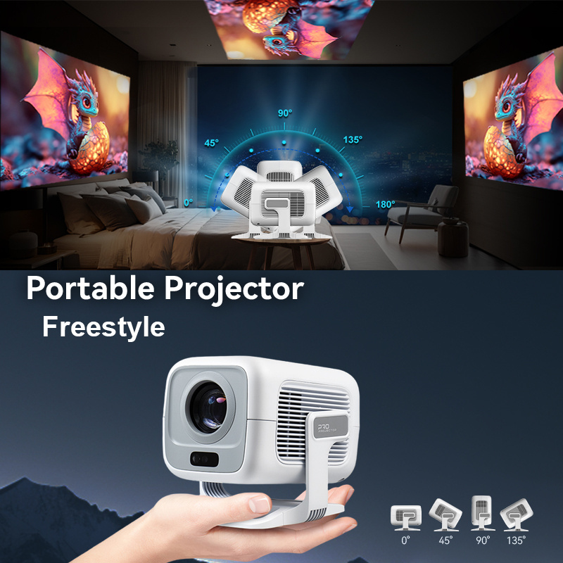 HUAWEISHI 4K Projector Android - Home Cinema Entertainment recensie en prijs
